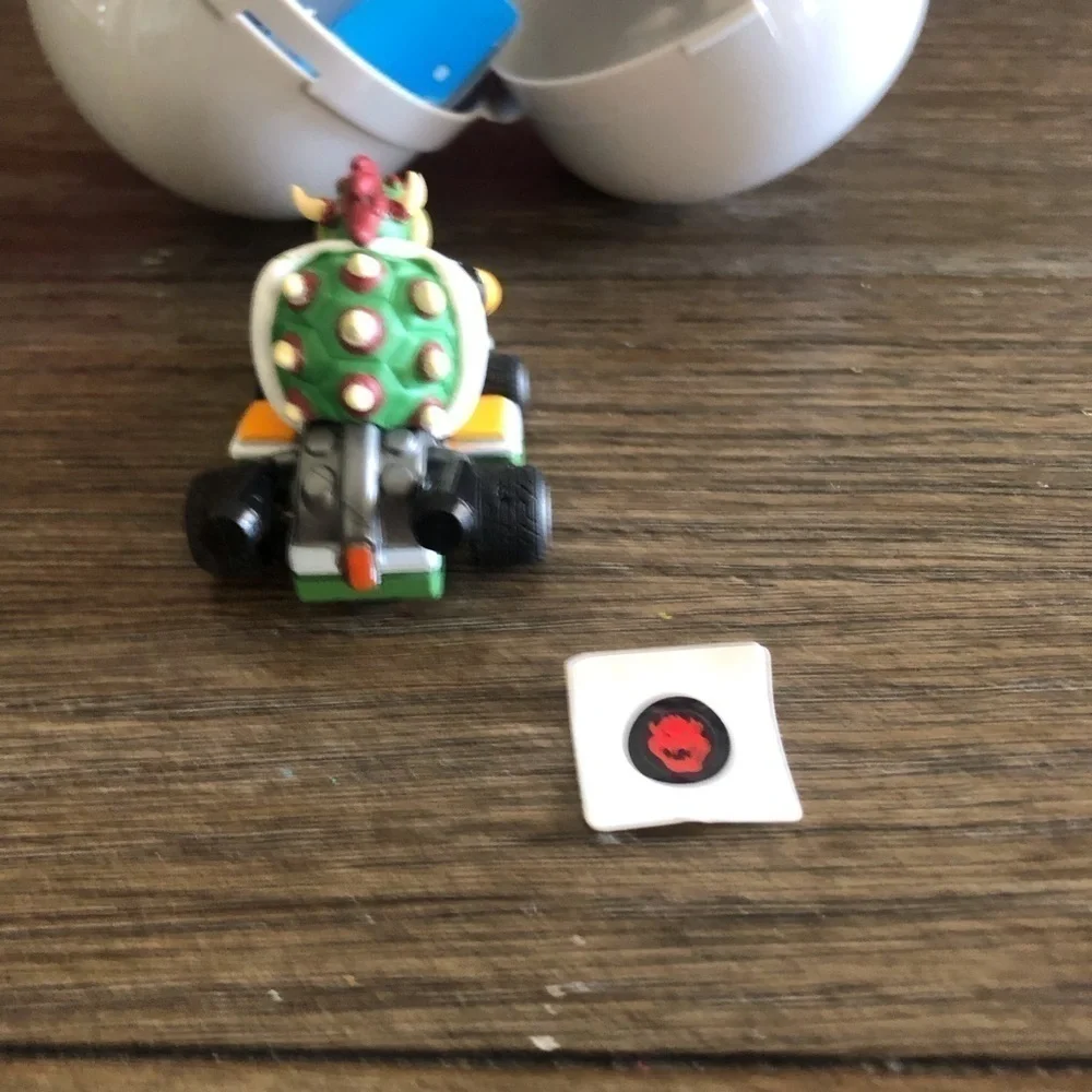 Super Mario Brothers: Bowser metal mini surprise go cart race car